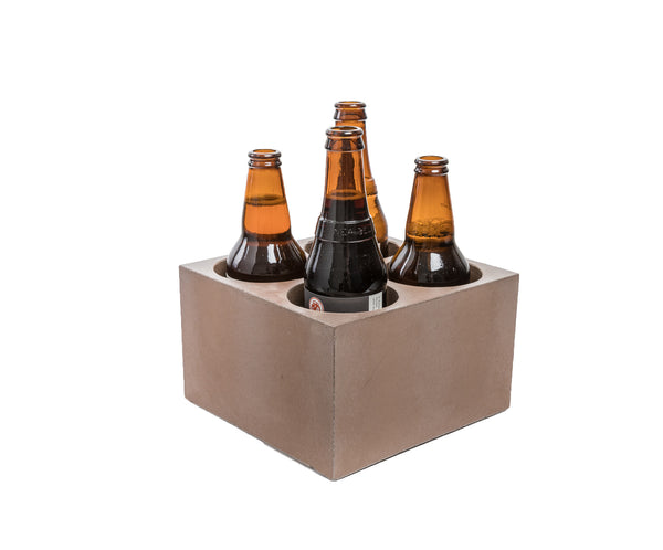 4 Concrete Beer Chiller (Tobacco color)