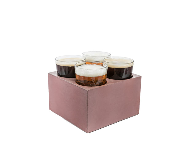 4 Concrete Beer Chiller (plum color)
