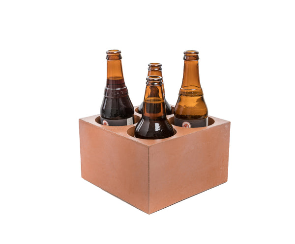 4 Concrete Beer Chiller (papaya color)
