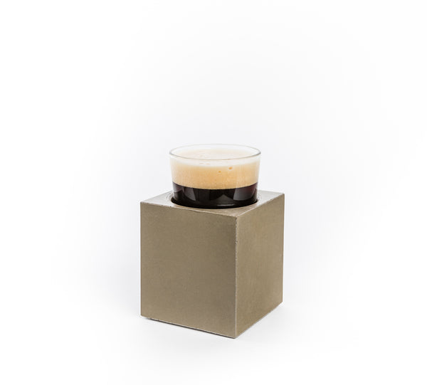 Concrete Beer Chiller (olive color)