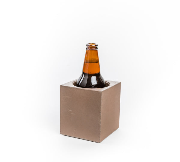 Concrete Beer Chiller (Tobacco color)