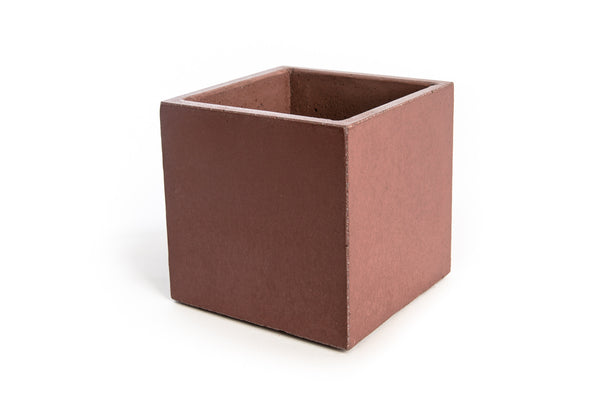 Small Concrete Planter (plum color)