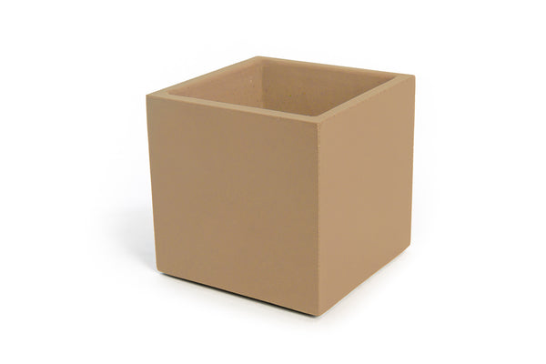 Small Concrete Planter (butter color)