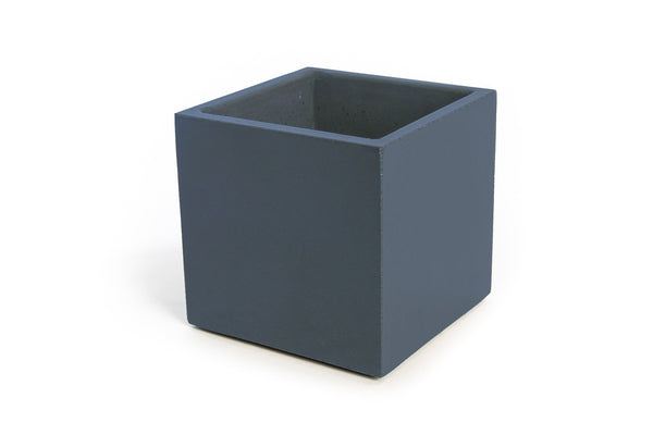 Small Concrete Planter (midnight color)
