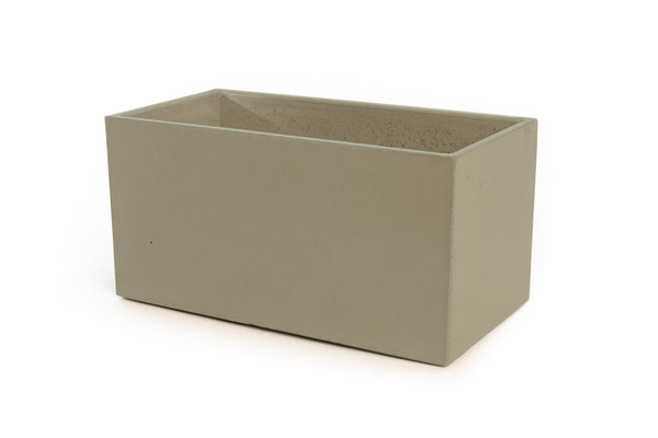 Medium Concrete Planter (olive color)