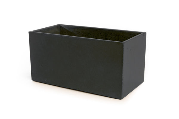 Medium Concrete Planter (pepper color)