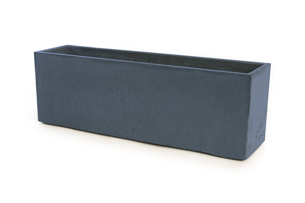 Concrete Sill Planter (midnight color)