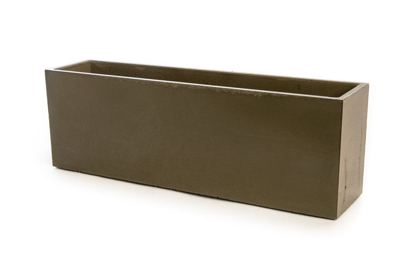 Concrete Sill Planter (olive color)